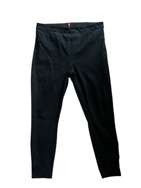 SPANX Jean-ish Ankle Denim Leggings - 20018R - Black - sz XL